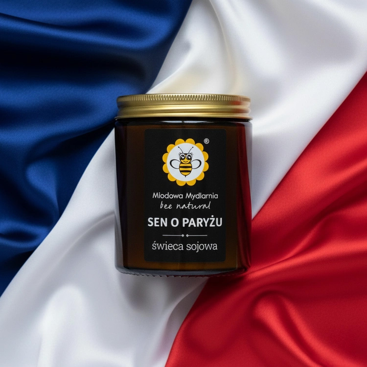 Sen o Paryżu – świeca z wosku sojowego